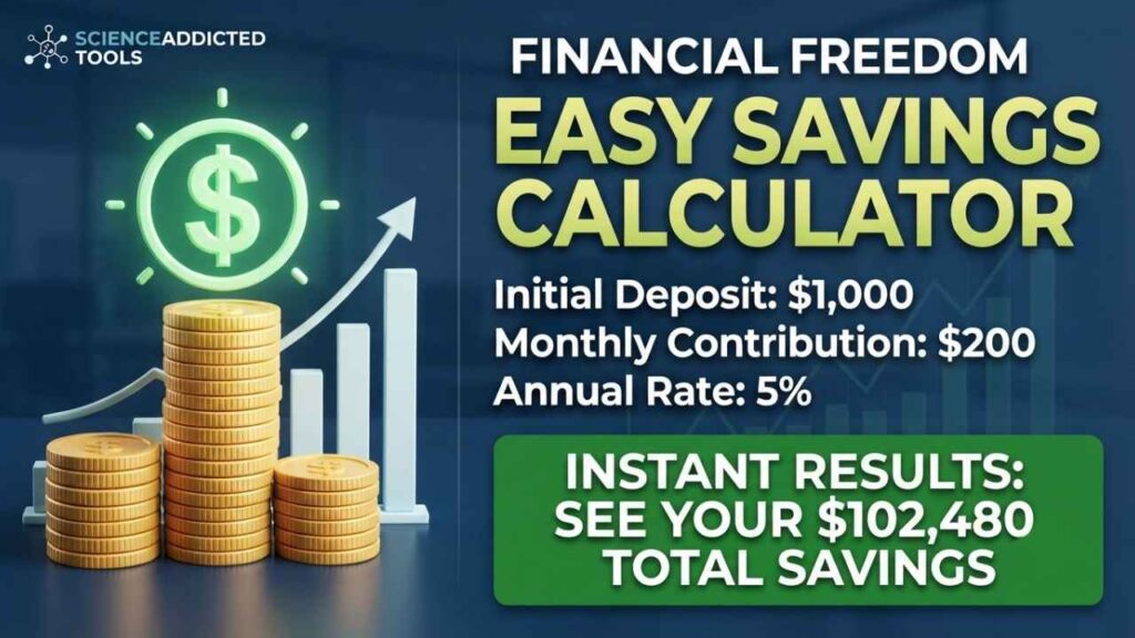 Savings Calculator Your Ultimate Financial Planning Companion